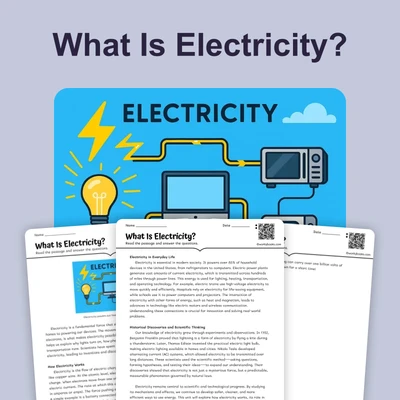 What Is Electricity? - reading educational content