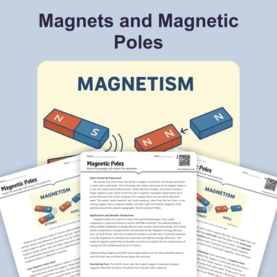 Magnetic Poles - reading educational content
