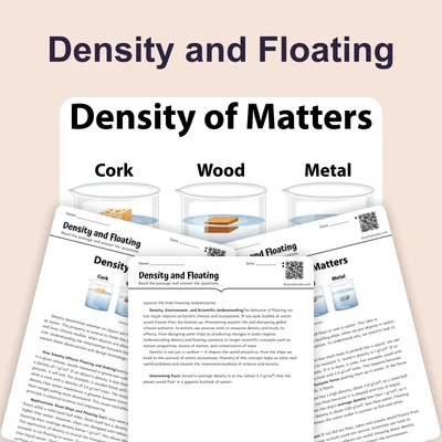 Density and Floating - reading educational content