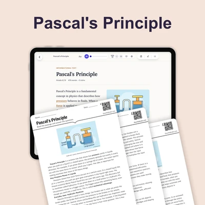 Pascal's Principle - reading educational content