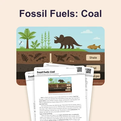 Fossil Fuels: Coal - reading educational content