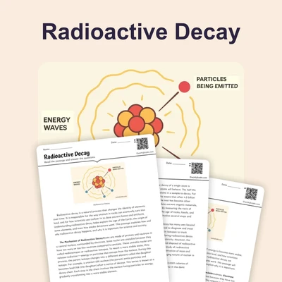 Radioactive Decay - reading educational content
