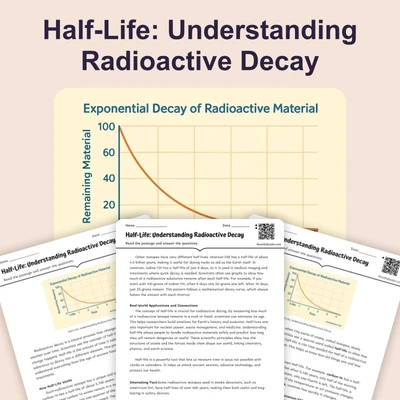 Half-Life - reading educational content