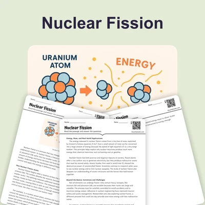 Nuclear Fission - reading educational content