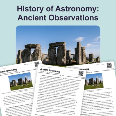 Ancient Astronomy - reading educational content