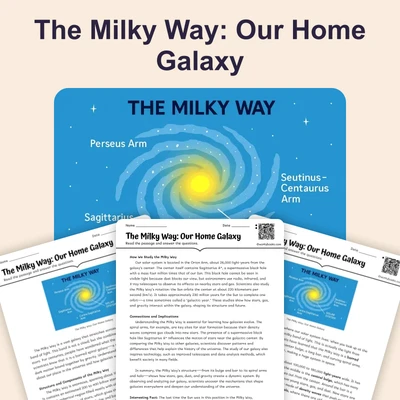 The Milky Way: Our Home Galaxy - reading educational content