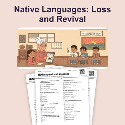 Native Languages: Loss and Revival - reading educational content