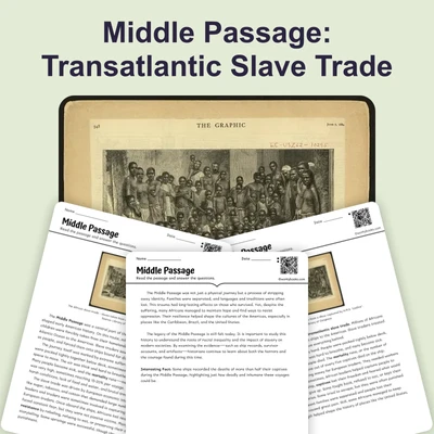 Middle Passage - reading educational content