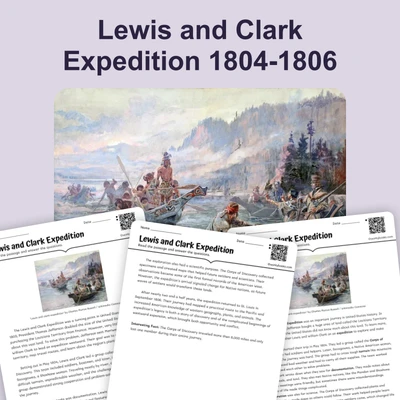 Lewis and Clark Expedition - reading educational content