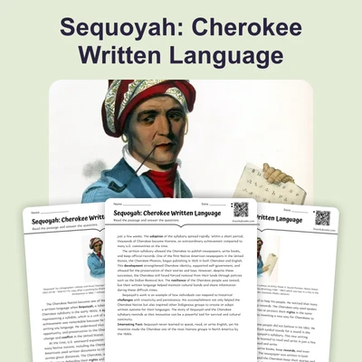 Sequoyah: Cherokee Written Language - reading educational content