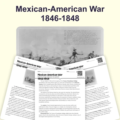 Mexican-American War 1846-1848 - reading educational content