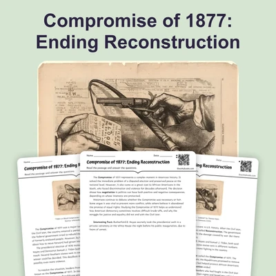 Compromise of 1877: Ending Reconstruction - reading educational content