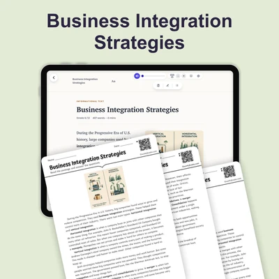 Business Integration Strategies - reading educational content