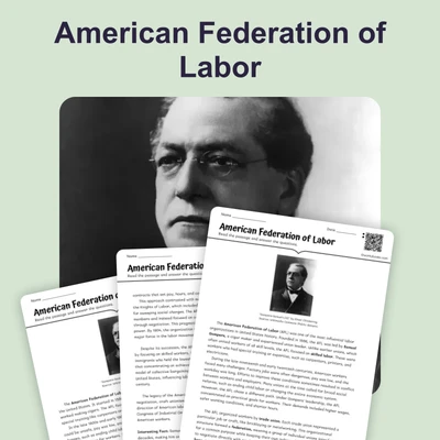 American Federation of Labor - reading educational content
