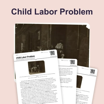 Child Labor Problem - reading educational content