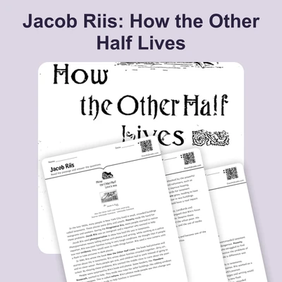 Jacob Riis: How the Other Half Lives - reading educational content
