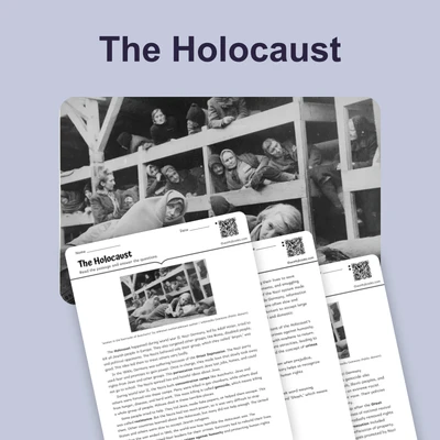 The Holocaust - reading educational content