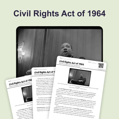 Civil Rights Act of 1964 - reading educational content