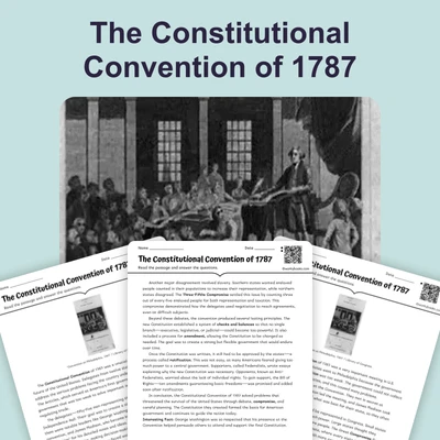 Leaders Call for a New Constitution - reading educational content