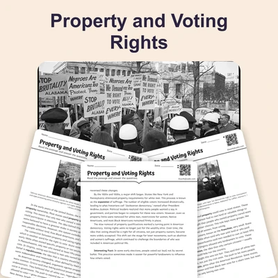 Property Ownership Determined Voting Rights - reading educational content