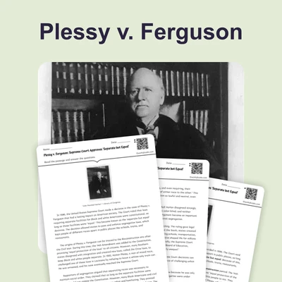 Plessy v. Ferguson - reading educational content