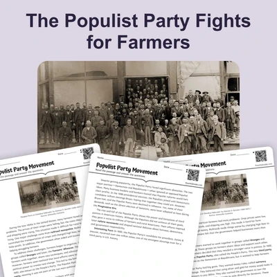 The Populist Party Fights for Farmers - reading educational content