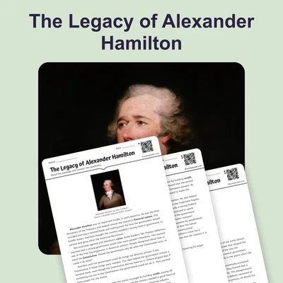 The Legacy of Alexander Hamilton - reading educational content