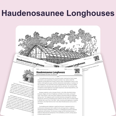 Haudenosaunee Longhouses - reading educational content