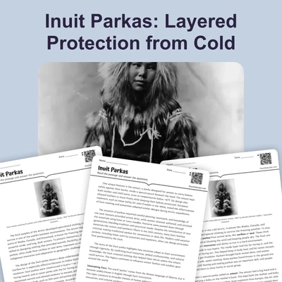 Inuit Parkas - reading educational content