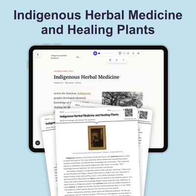 Indigenous Herbal Medicine - reading educational content