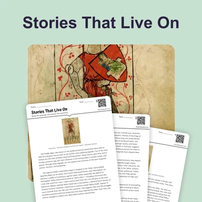 Medieval Literature - reading educational content