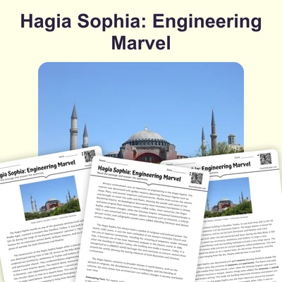 Hagia Sophia - reading educational content