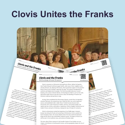 Clovis and the Franks - reading educational content