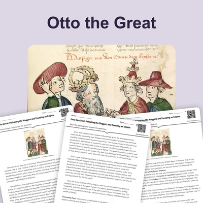 Otto the Great and the Holy Roman Empire - reading educational content