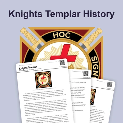 Knights Templar - reading educational content