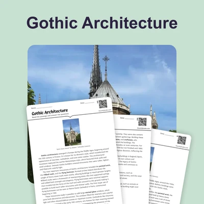 Gothic Architecture - reading educational content
