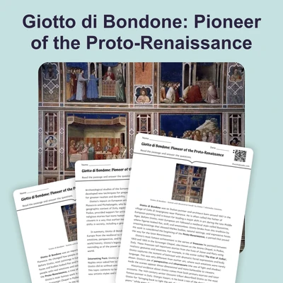 Giotto di Bondone - reading educational content