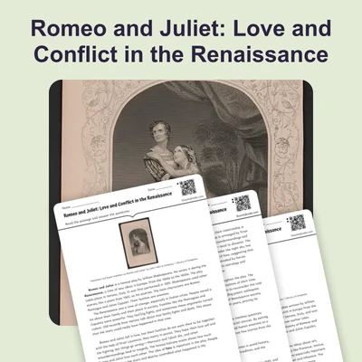 Romeo and Juliet - reading educational content