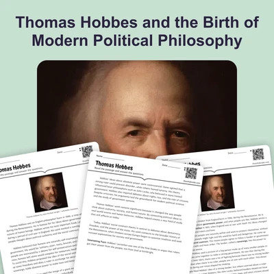 Thomas Hobbes - reading educational content