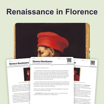 Florence Renaissance - reading educational content