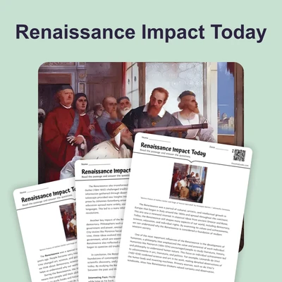 Renaissance Impact Today - reading educational content