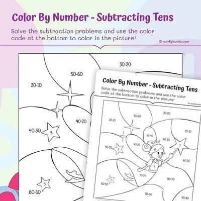 Color by number worksheet