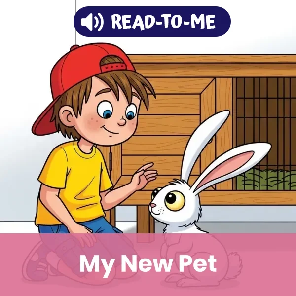 Vowel Pattern -ew-My New Pet - book educational content