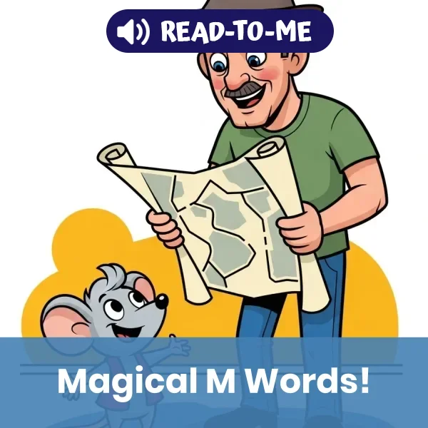 The Letter M - book educational content