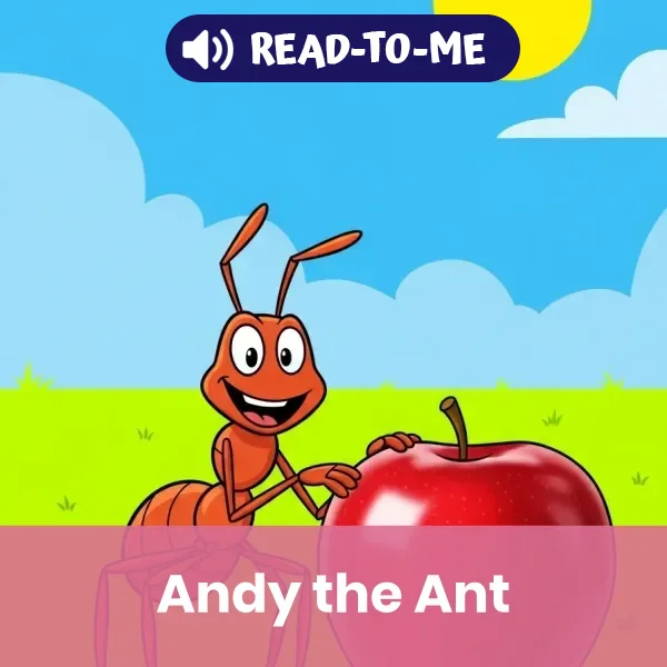 Letter A - book educational content