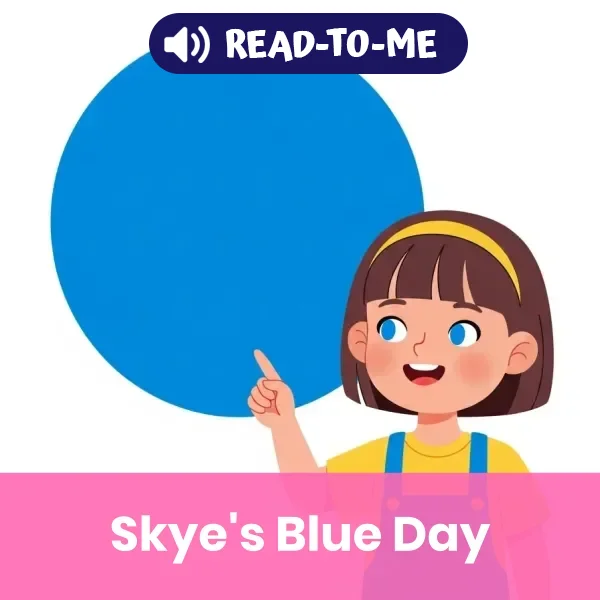 Blue color  - book educational content