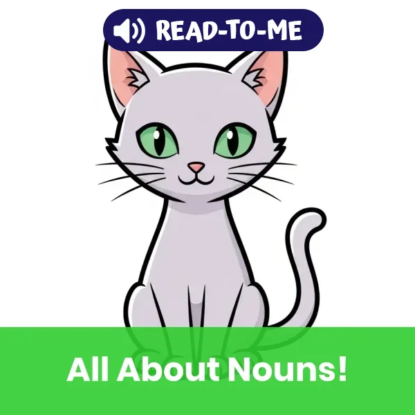 Animal and Nouns - book educational content