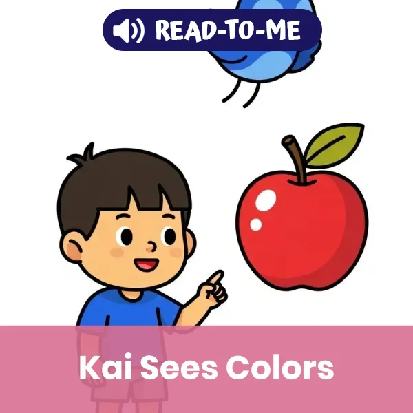 Kai Sees Colors - book educational content