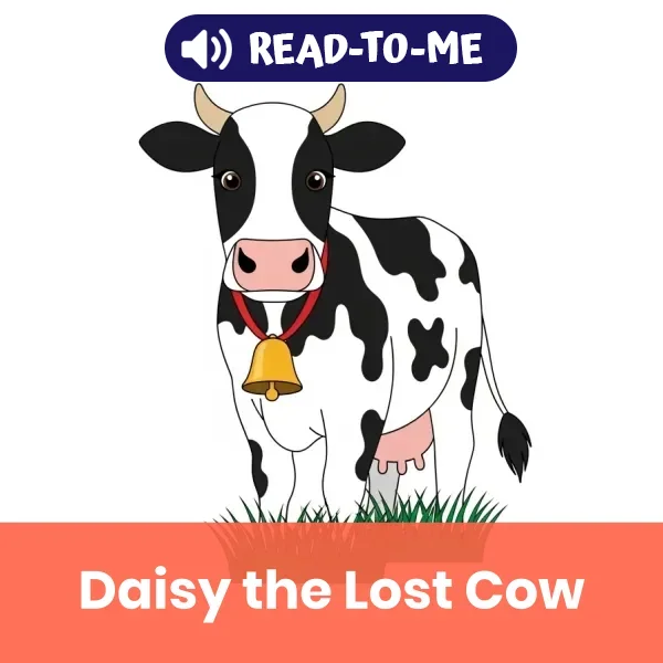 Daisy the Lost cow  - book educational content