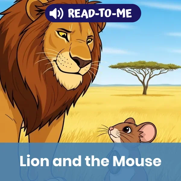 Lion and the Mouse - book educational content